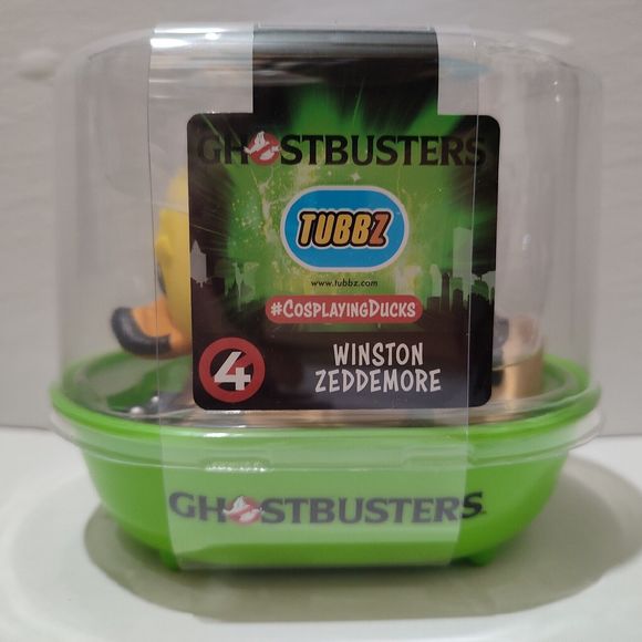 GhostBusters Winston Zeddemore Tubbz Cosplaying Duck Official Figurine - Picture 3 of 10